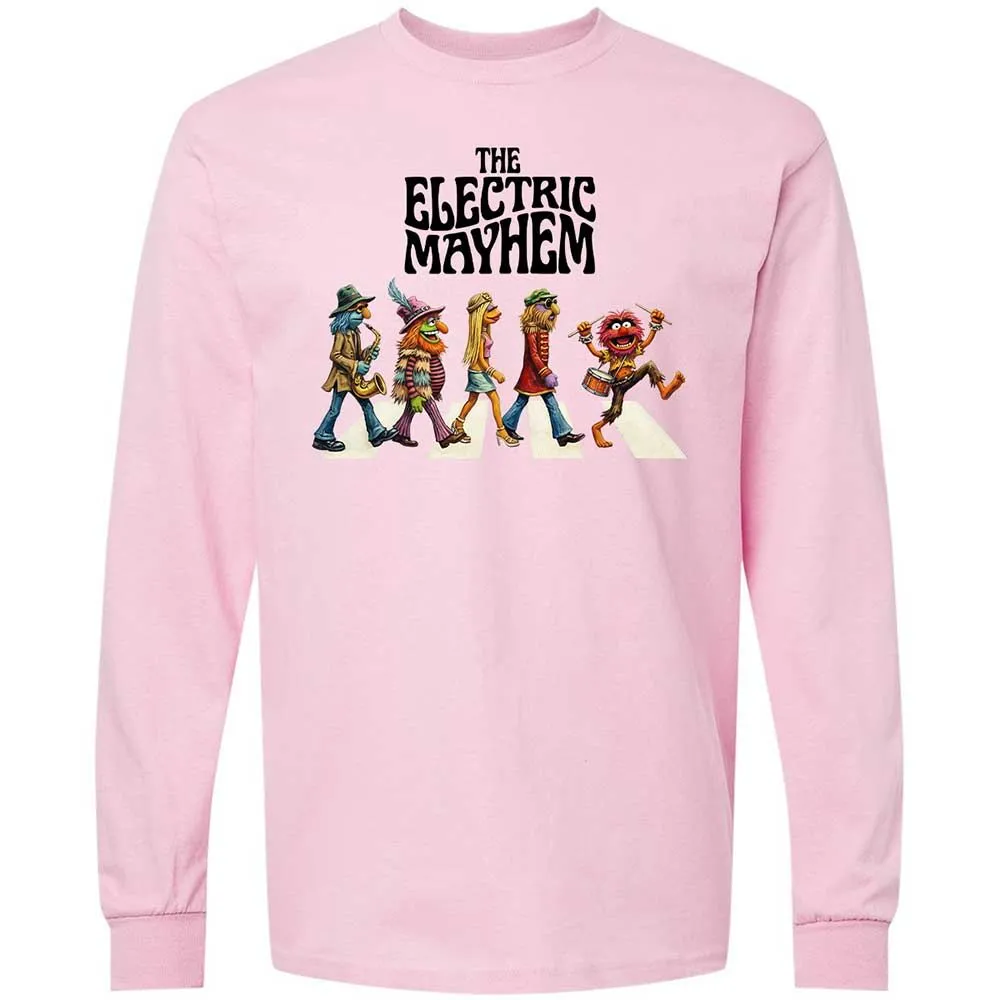 Long Sleeve T-Shirt - E372YMD7 - Light Pink - 6