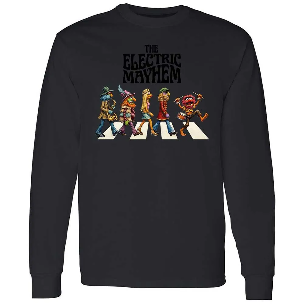 Long Sleeve T-Shirt - E372YMD7 - Black - 12