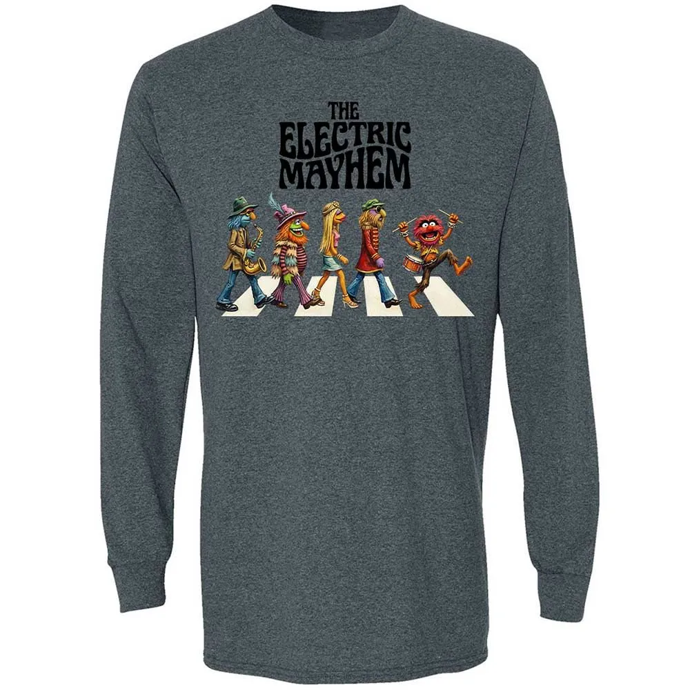 Long Sleeve T-Shirt - E372YMD7 - Dark Heather - 15