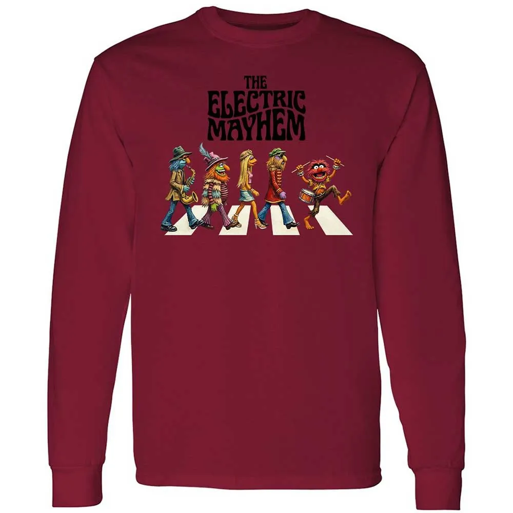 Long Sleeve T-Shirt - E372YMD7 - Cardinal Red - 17