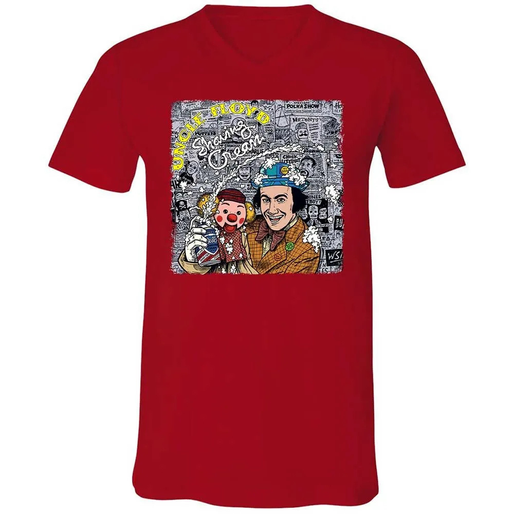 Unisex V-Neck T-Shirt - 2QD4VTBH - Red - 6