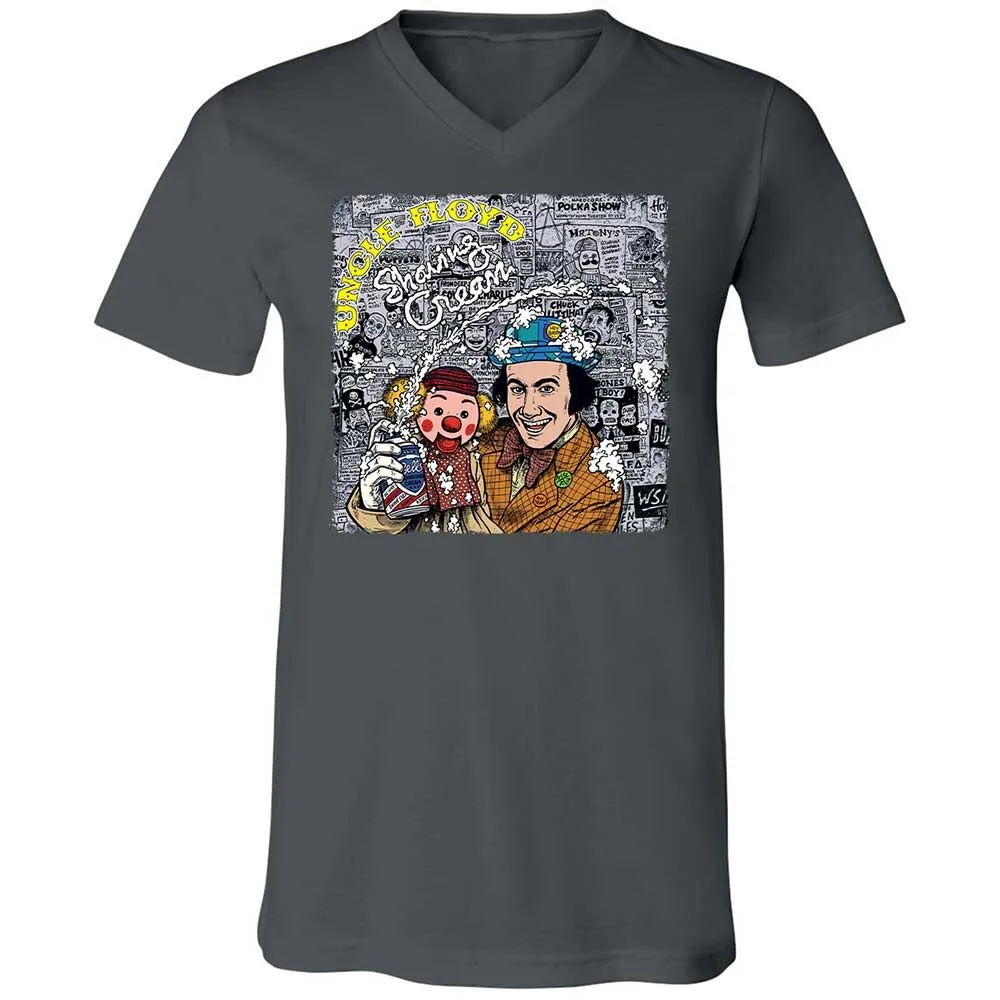 Unisex V-Neck T-Shirt - 2QD4VTBH - Asphalt - 13