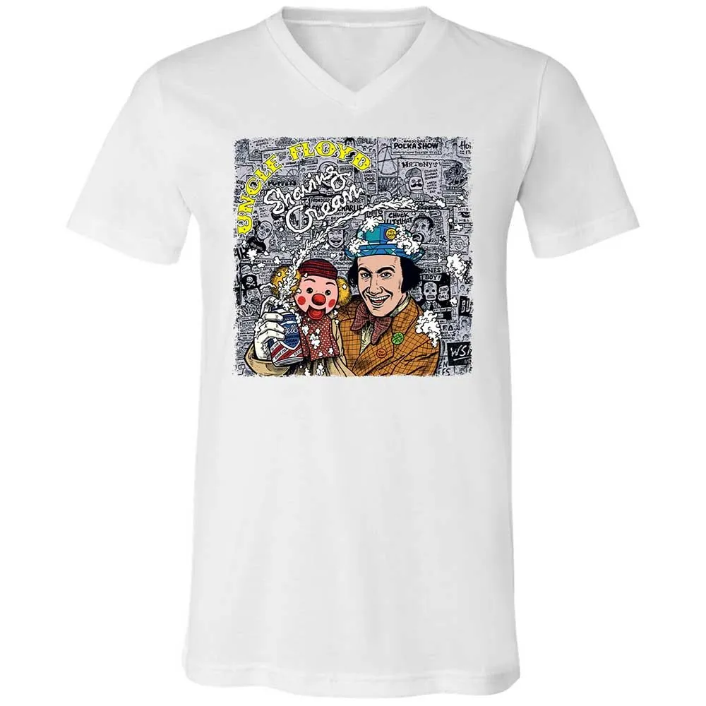 Unisex V-Neck T-Shirt - 2QD4VTBH - White - 16