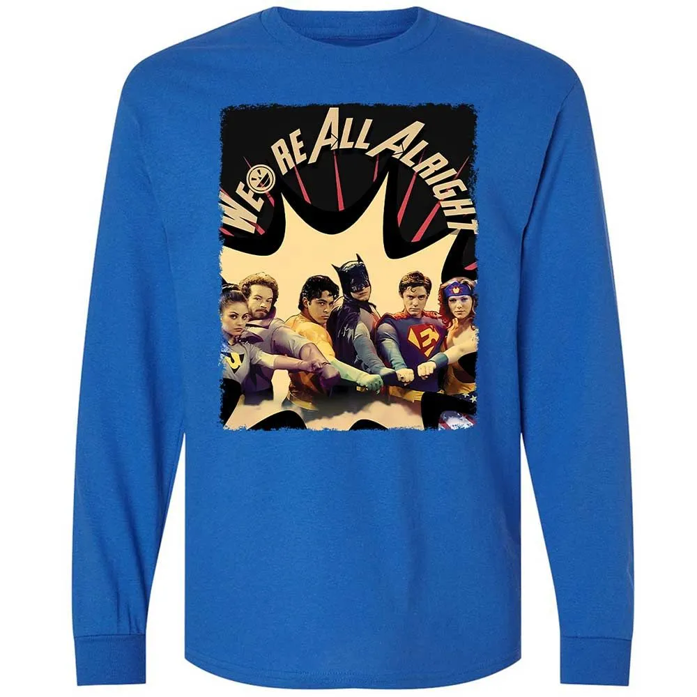 Long Sleeve T-Shirt - 7TNC3979 - Royal - 3