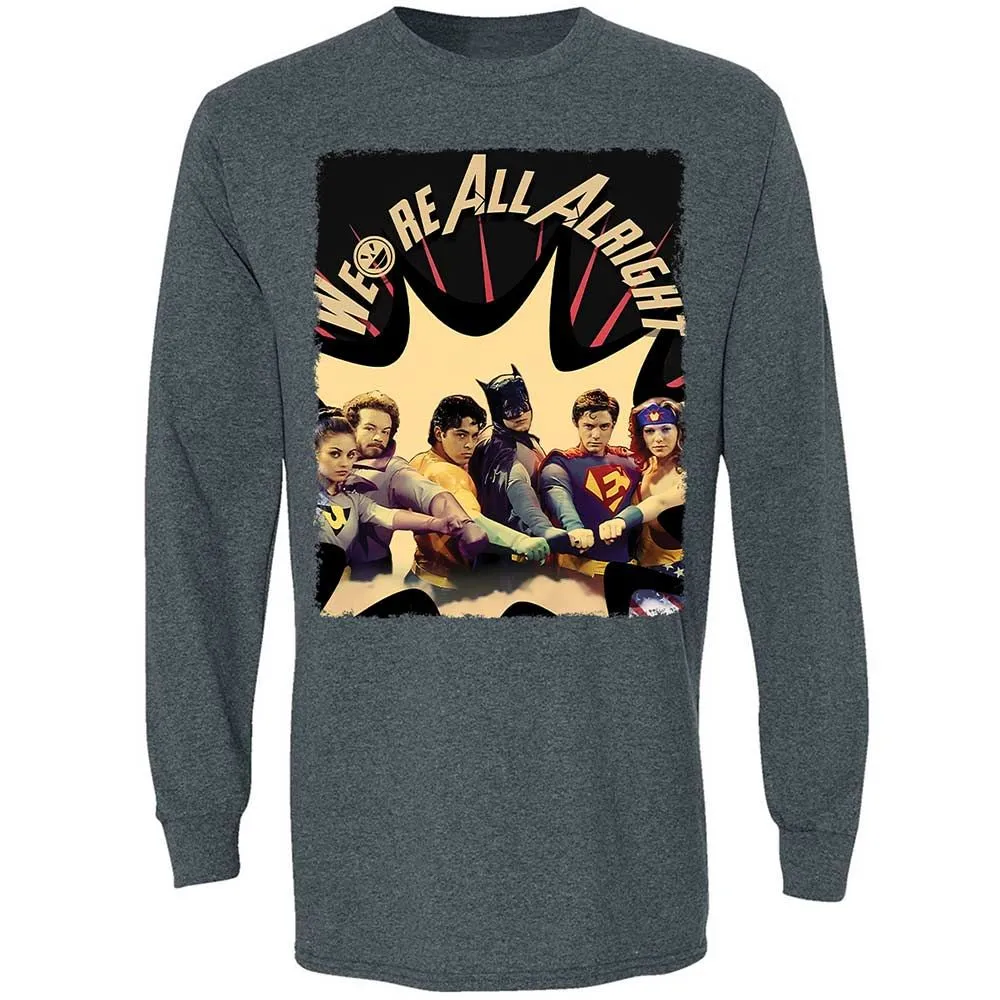Long Sleeve T-Shirt - 7TNC3979 - Dark Heather - 5