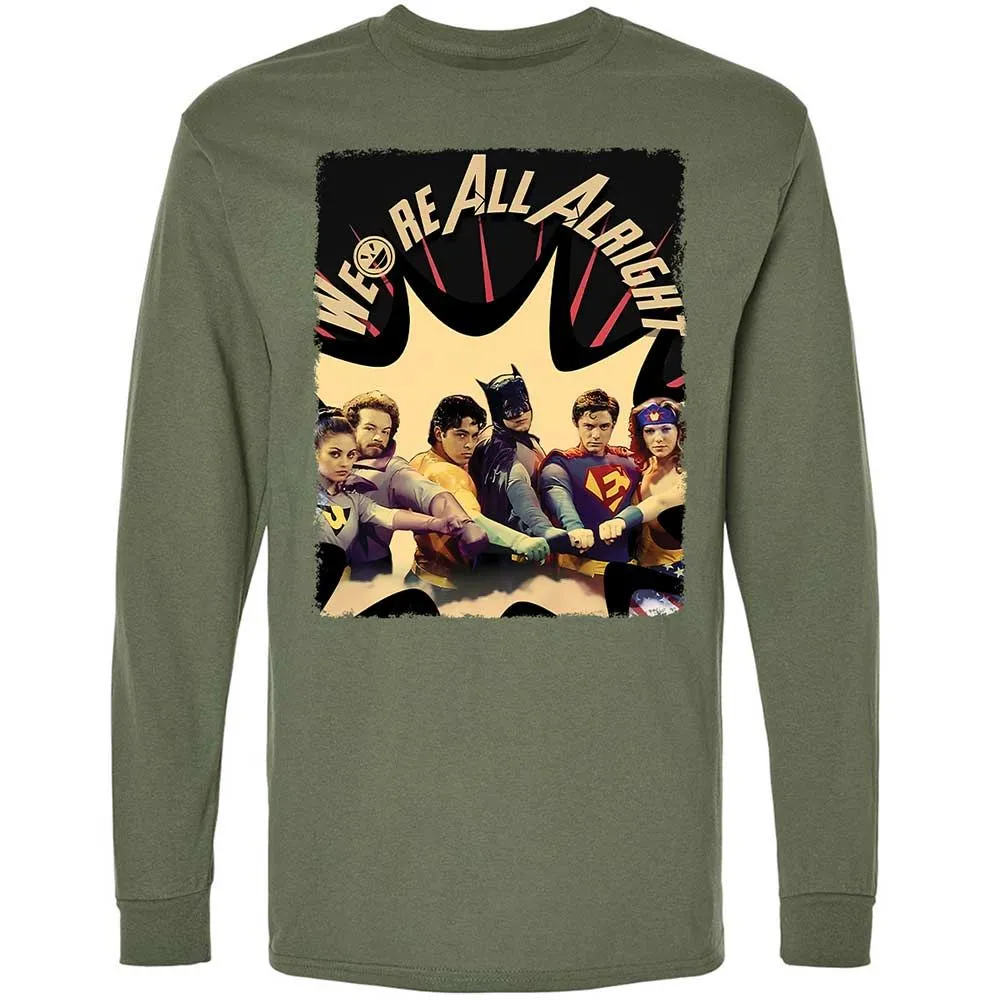 Long Sleeve T-Shirt - 7TNC3979 - Military Green - 9