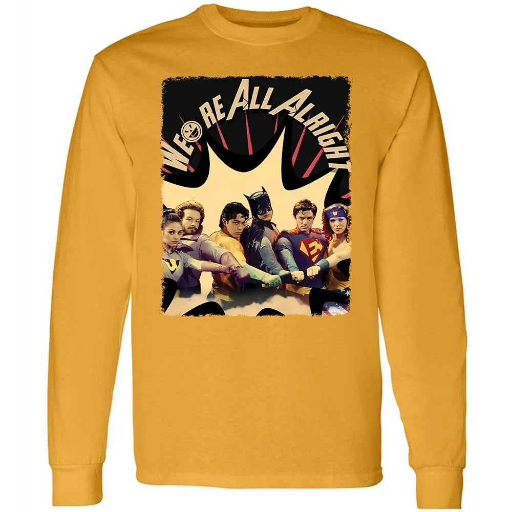Long Sleeve T-Shirt - 7TNC3979 - Gold - 13