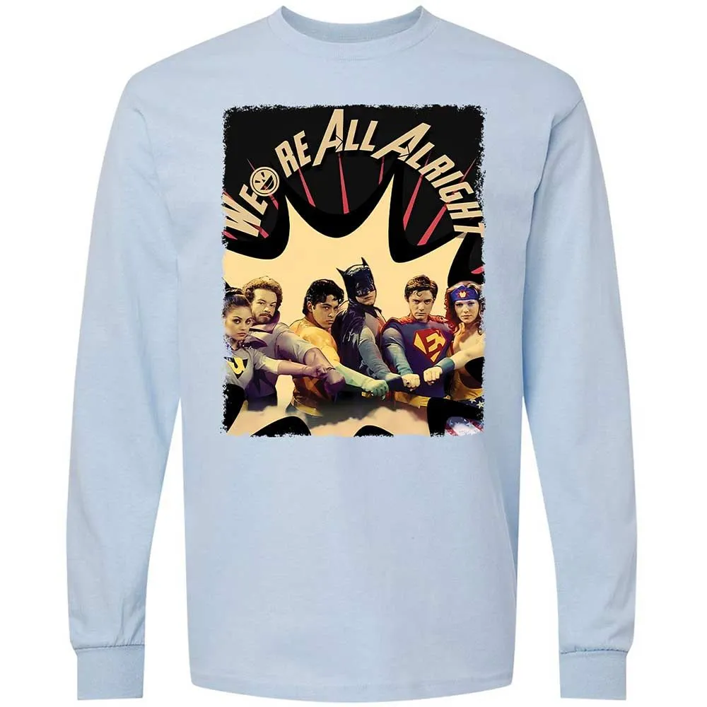 Long Sleeve T-Shirt - 7TNC3979 - Light Blue - 18