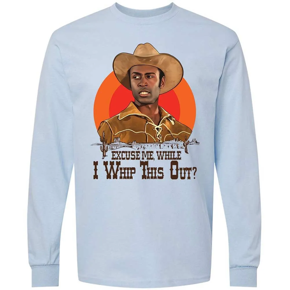 Excuse Me While I Whip This Out - Light Blue - 4