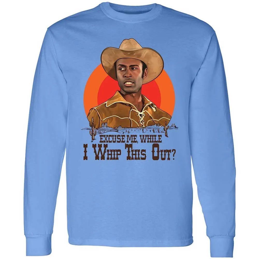 Excuse Me While I Whip This Out - Carolina Blue - 5