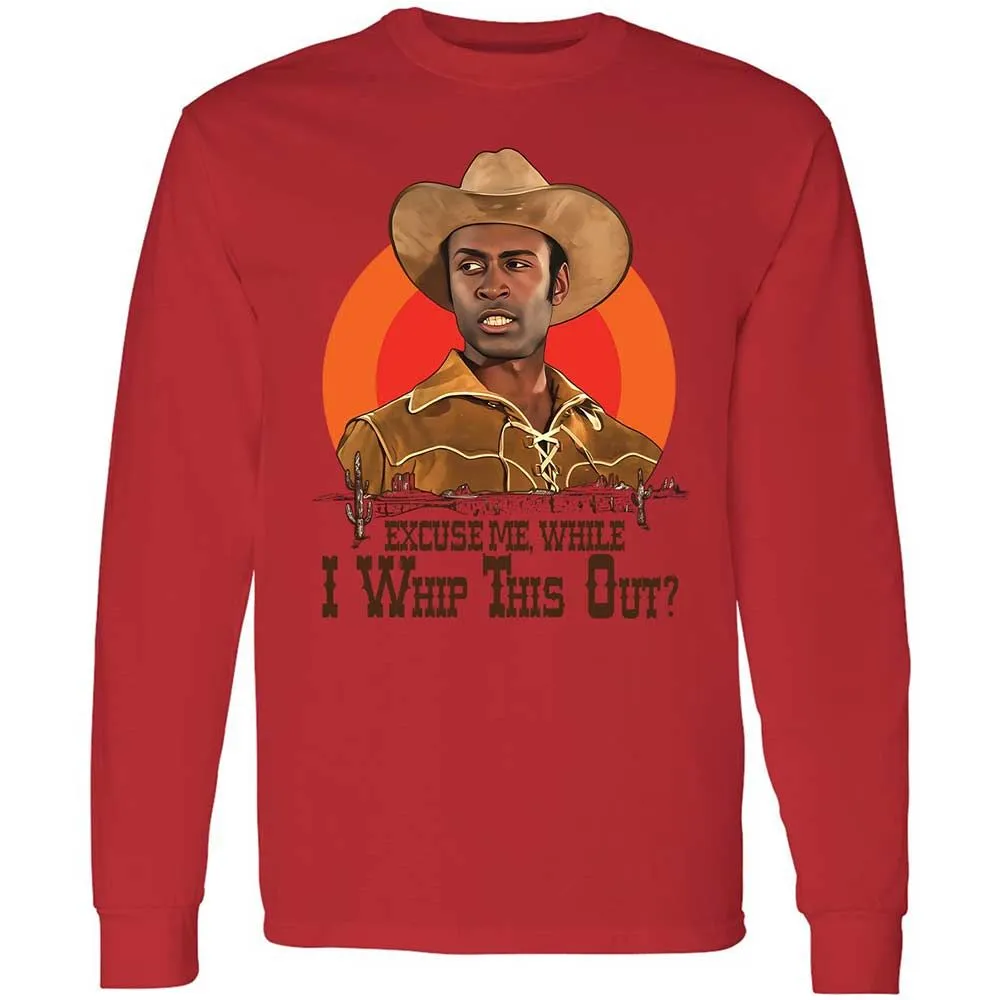 Excuse Me While I Whip This Out - Red - 8