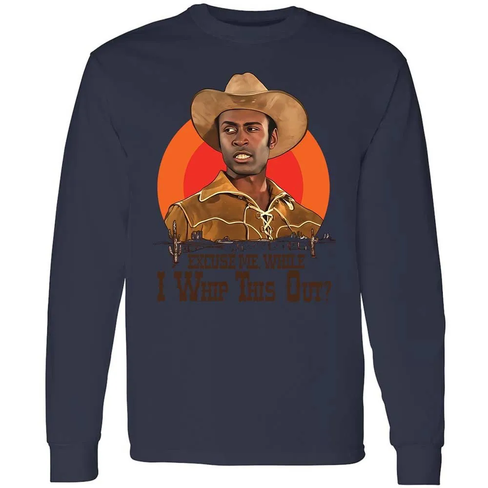 Excuse Me While I Whip This Out - Navy - 13