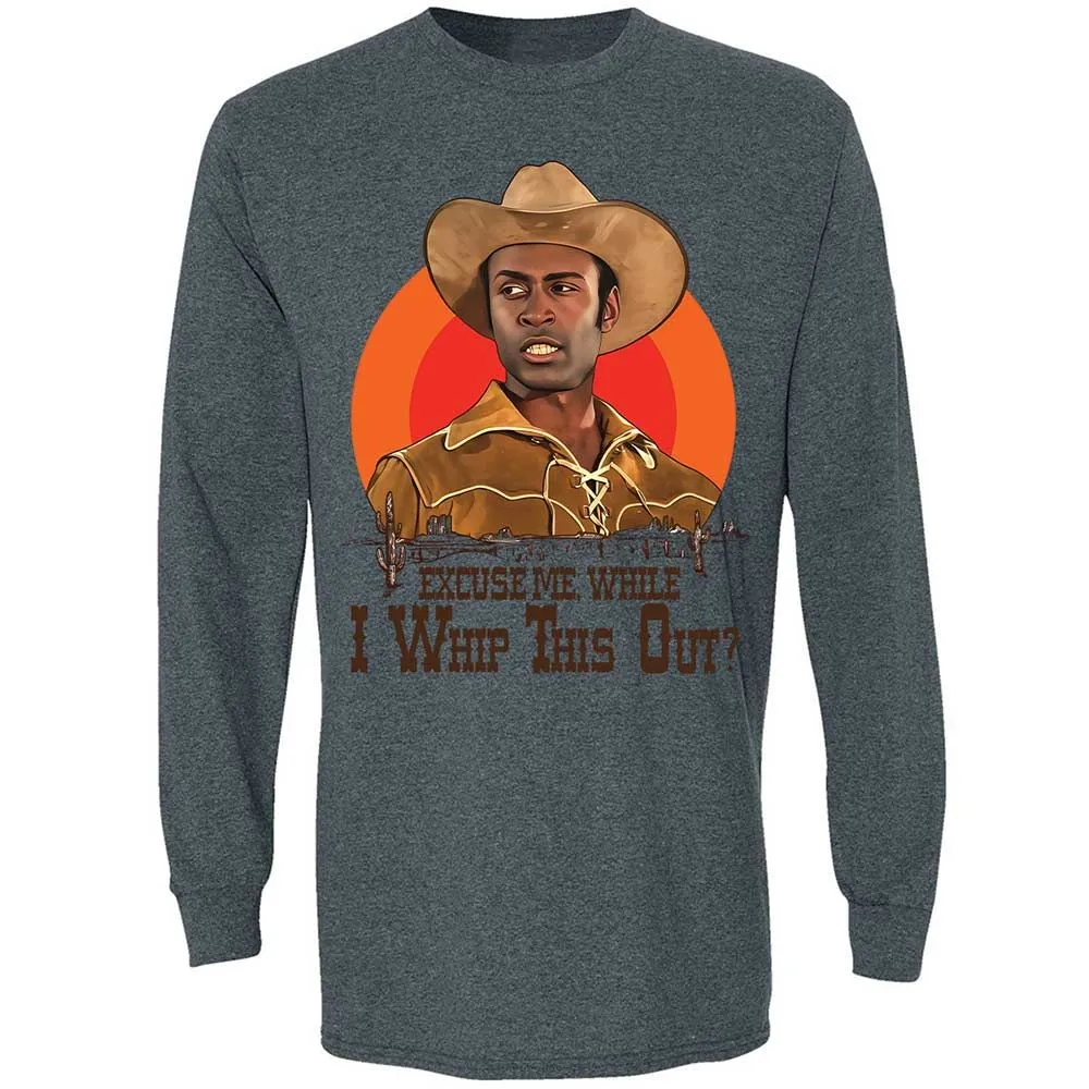 Excuse Me While I Whip This Out - Dark Heather - 15
