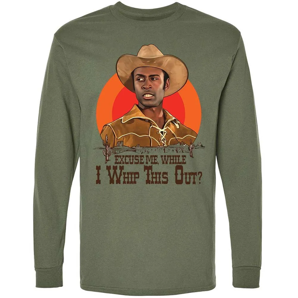 Excuse Me While I Whip This Out - Military Green - 19