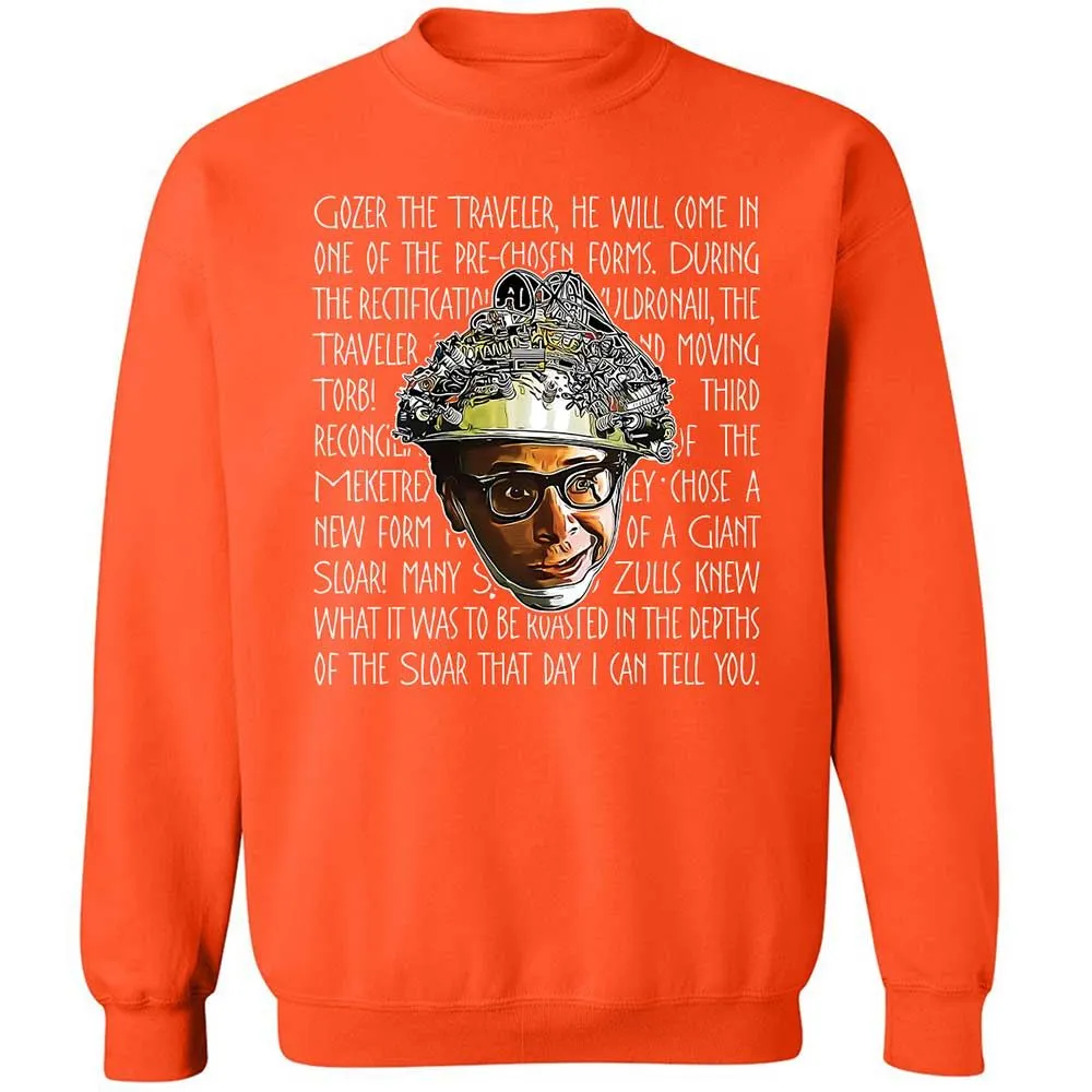 Classic Unisex Sweatshirt - JFDV32HC - Orange - 12