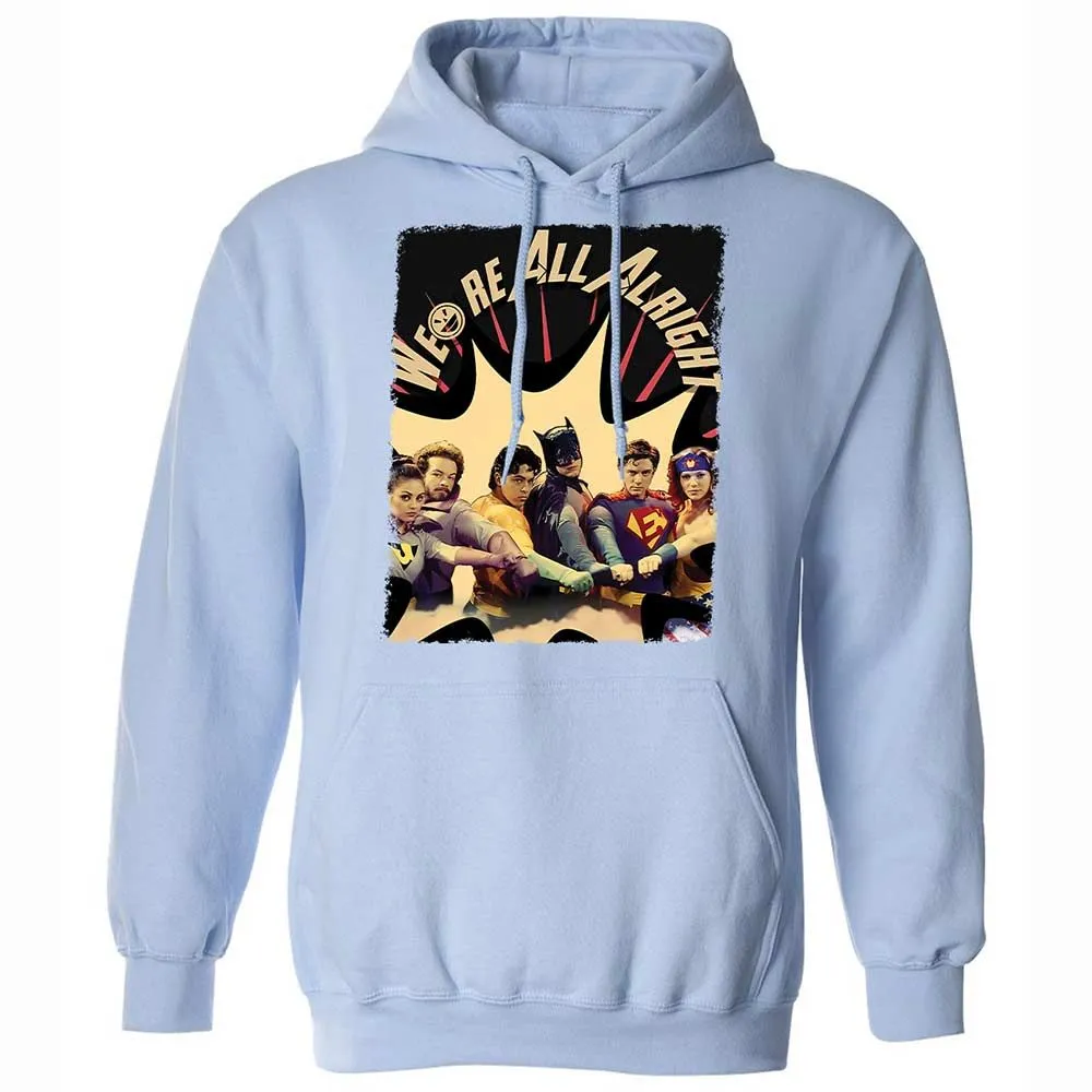 Classic Unisex Hoodie - L71LLETS - Light Blue - 17