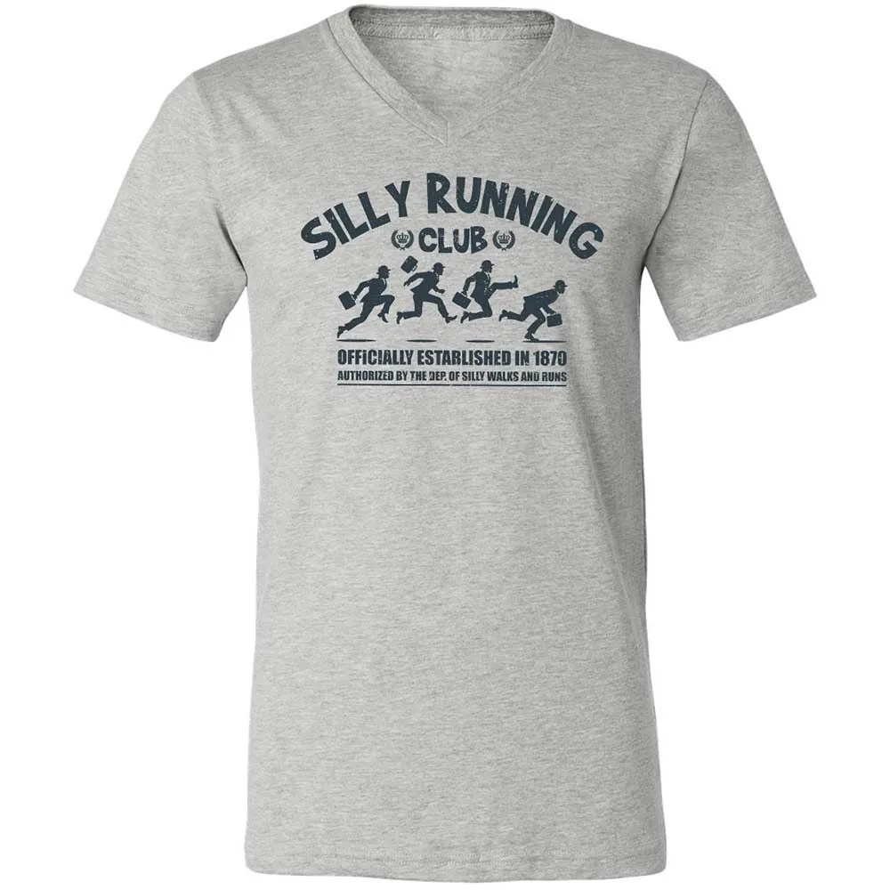Unisex V-Neck T-Shirt - XC7GA3U8 - Athletic Heather - 2