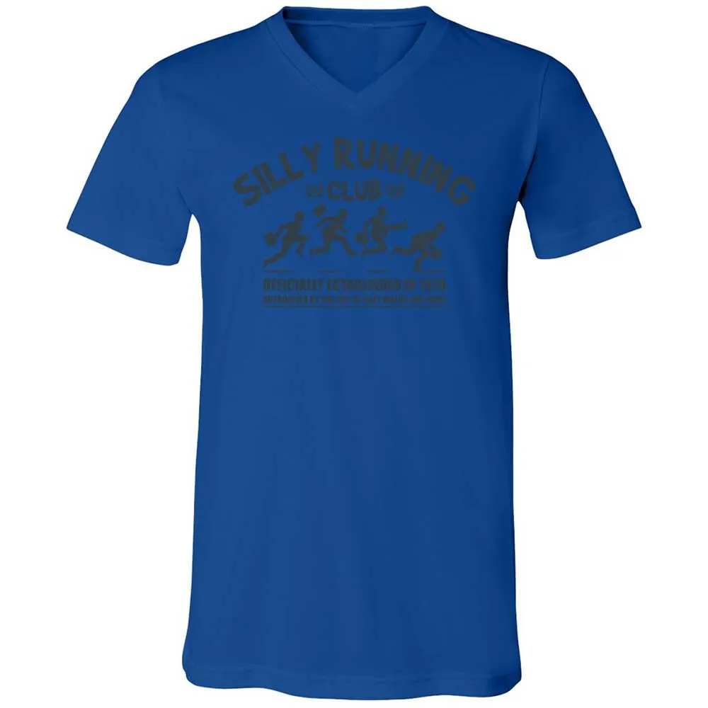 Unisex V-Neck T-Shirt - XC7GA3U8 - True Royal - 3