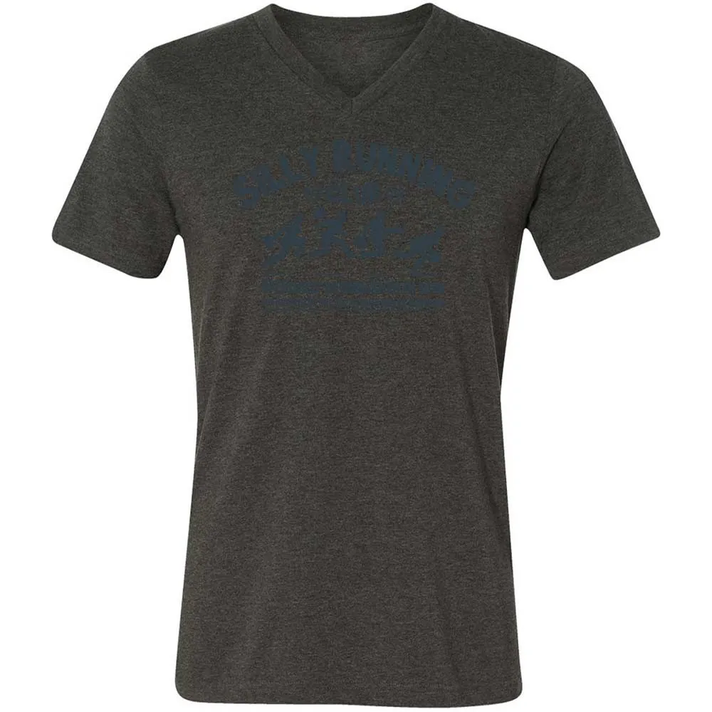 Unisex V-Neck T-Shirt - XC7GA3U8 - Dark Grey Heather - 8
