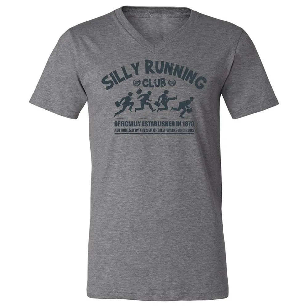 Unisex V-Neck T-Shirt - XC7GA3U8 - Deep Heather - 9