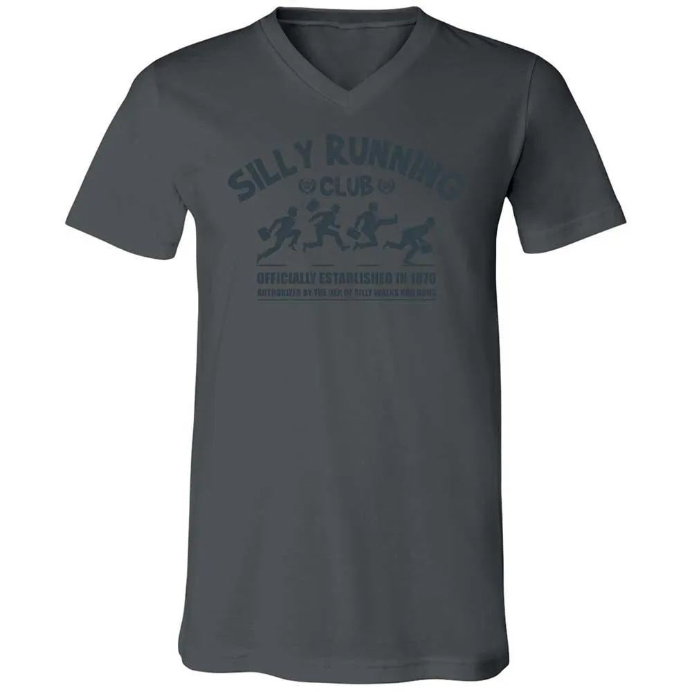 Unisex V-Neck T-Shirt - XC7GA3U8 - Asphalt - 16