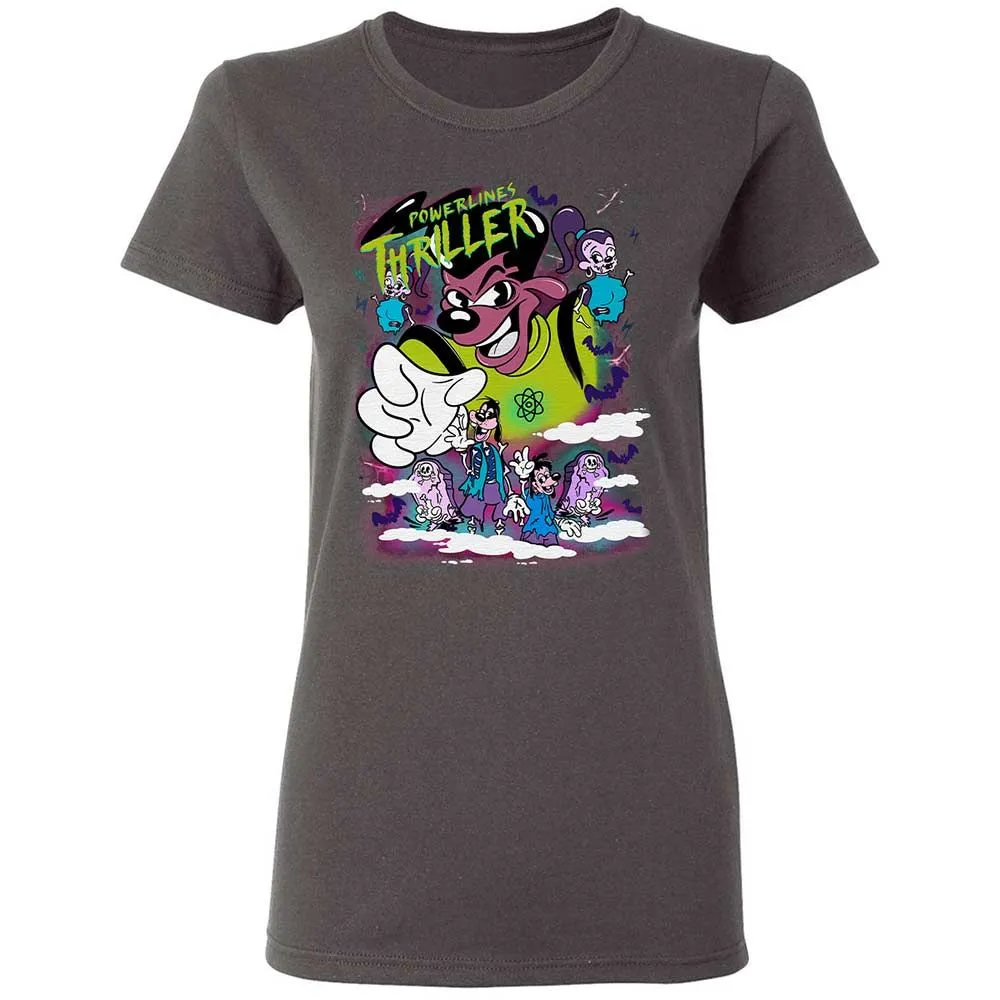 Vintage Pop Cartoon Horror Mashup - Charcoal - 4