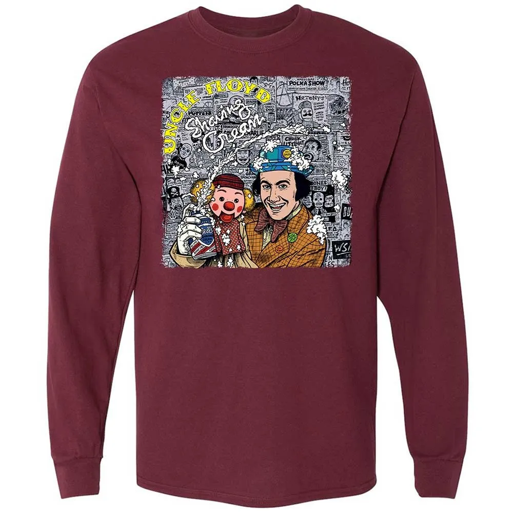 Long Sleeve T-Shirt - BJBEXNRQ - Maroon - 6