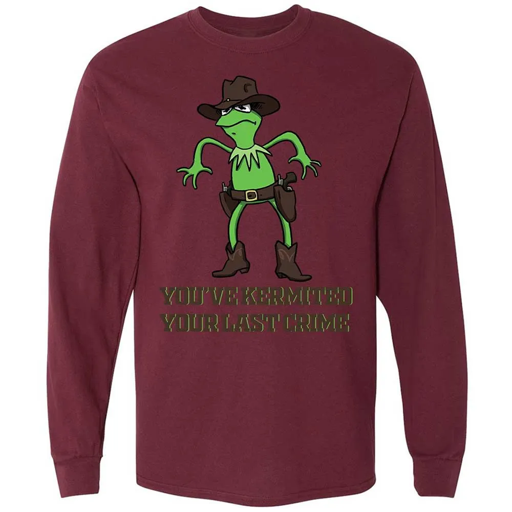 Long Sleeve T-Shirt - WEWWX2CG - Maroon - 16