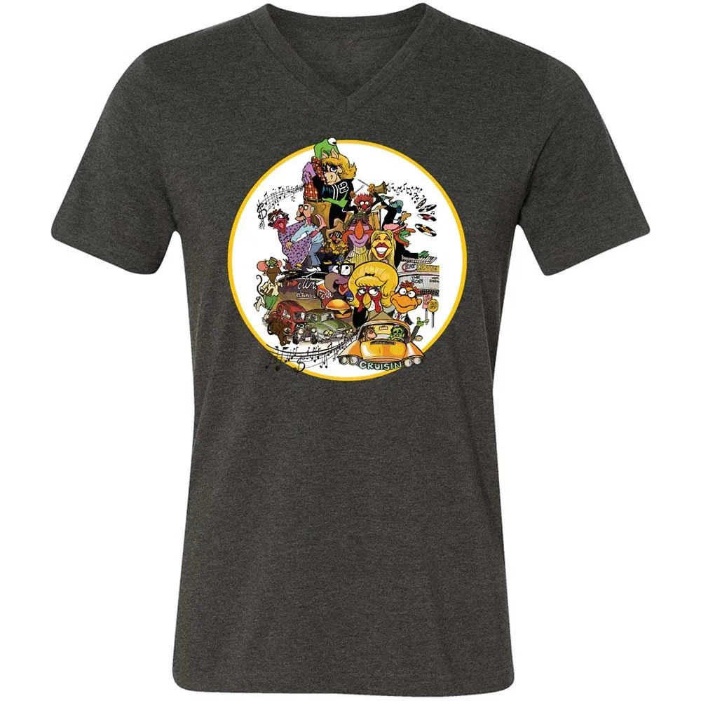 Muppet Graffiti - Dark Grey Heather - 8