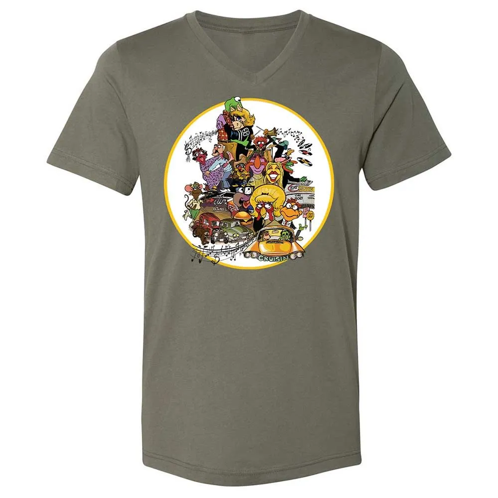 Muppet Graffiti - Military Green - 15