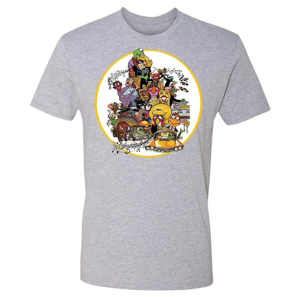 Muppet Graffiti - Heather Grey - 2