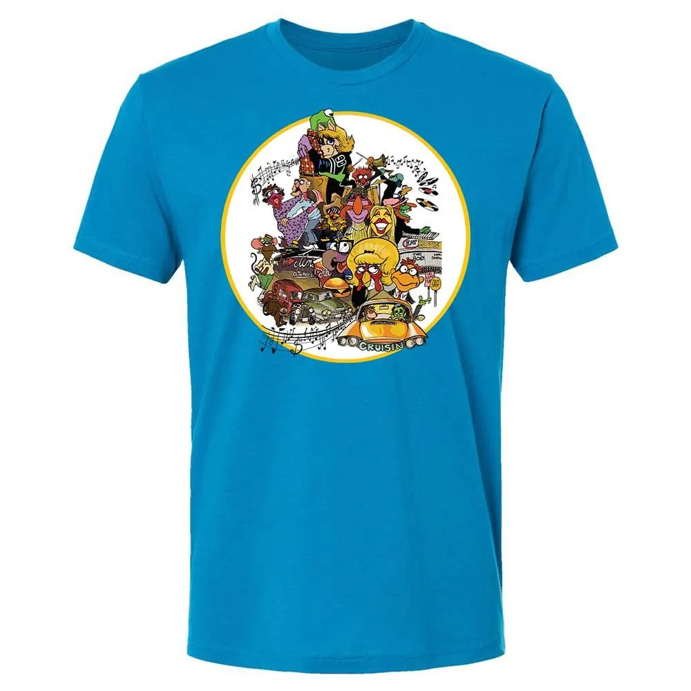 Muppet Graffiti - Turquoise - 6