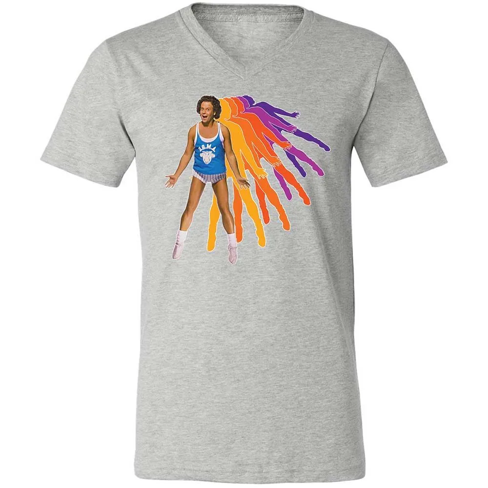 Unisex V-Neck T-Shirt - 5F4PRZ85 - Athletic Heather - 15