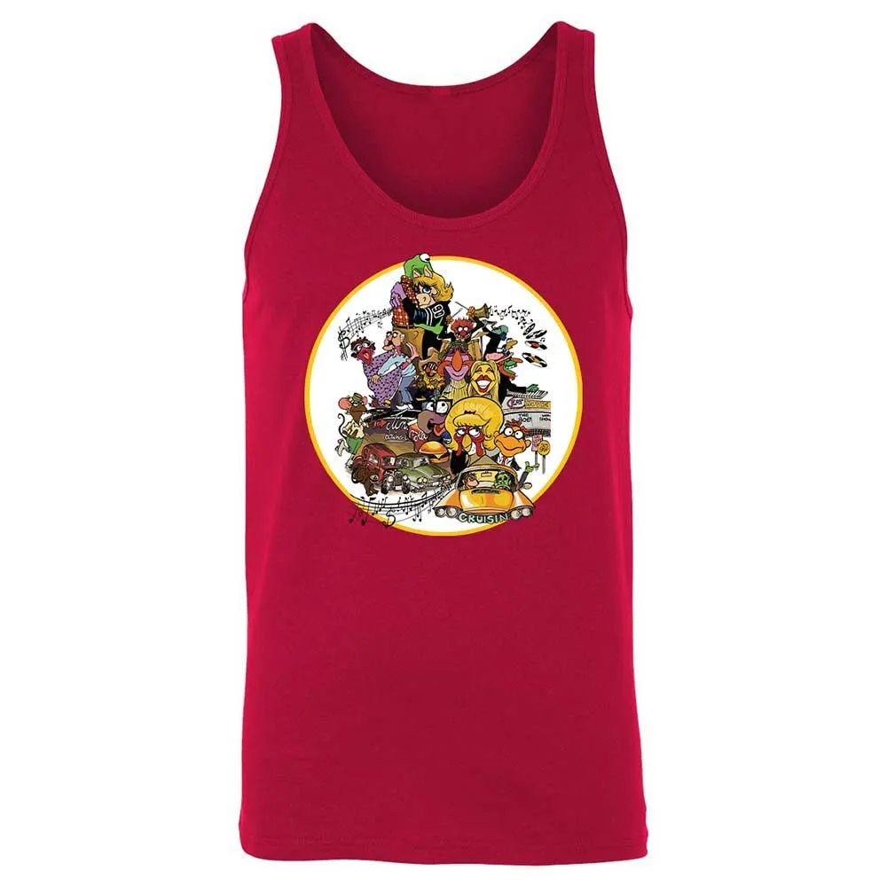 Muppet Graffiti - Red - 3