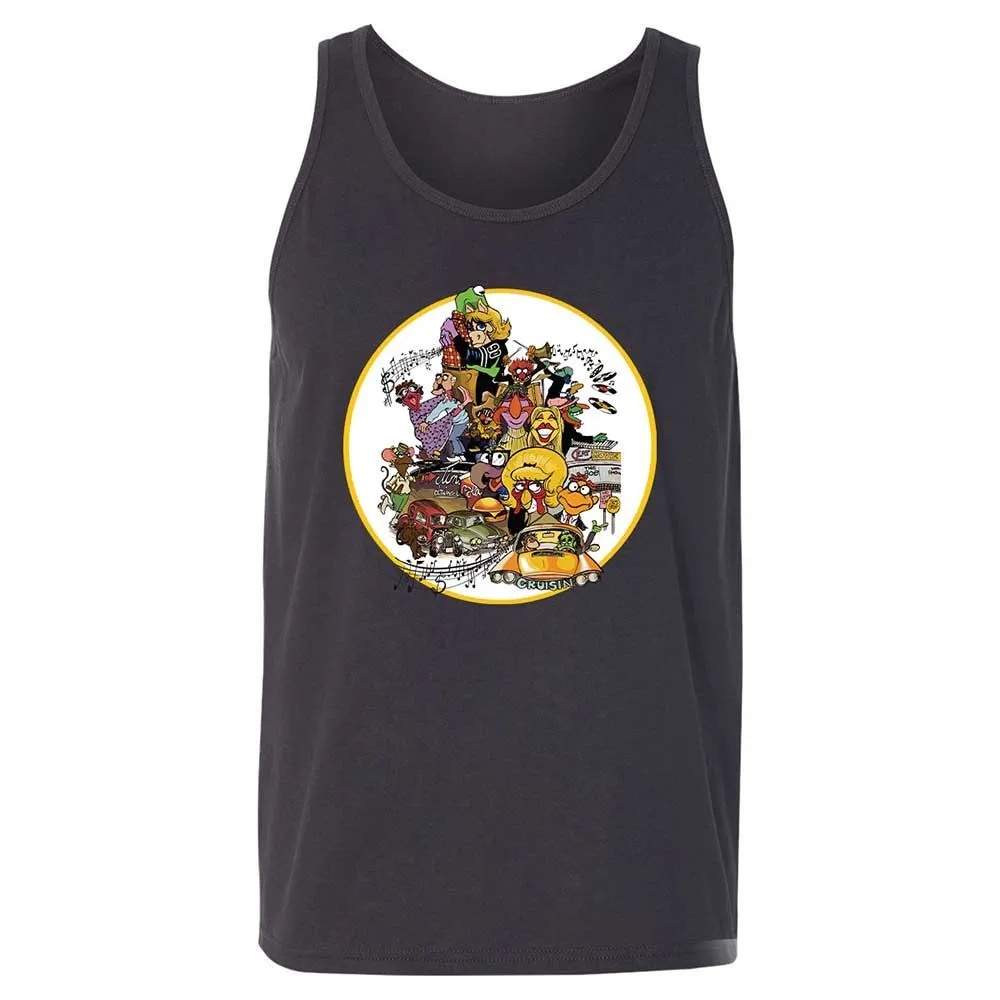 Muppet Graffiti - Dark Grey - 9