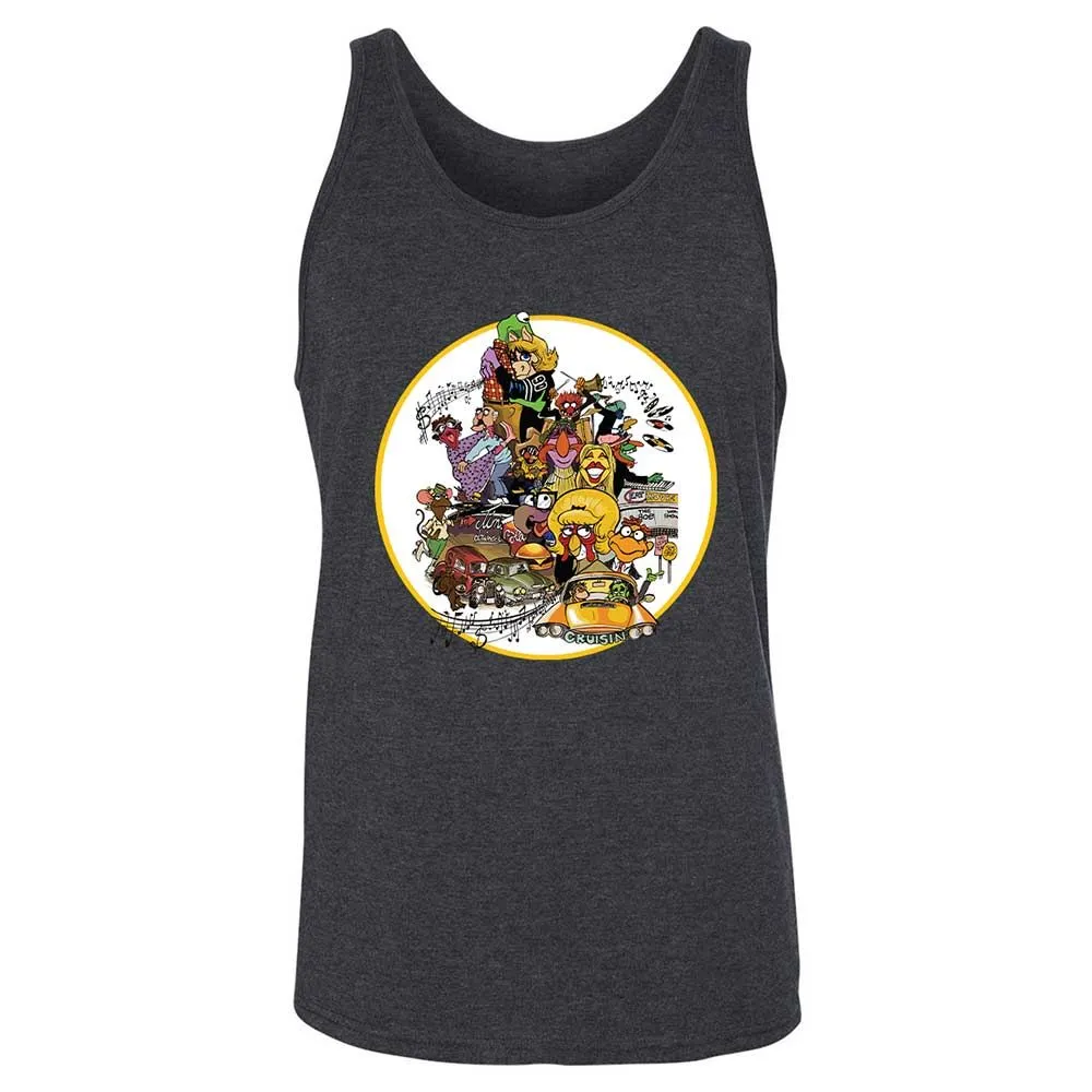 Muppet Graffiti - Dark Grey Heather - 10