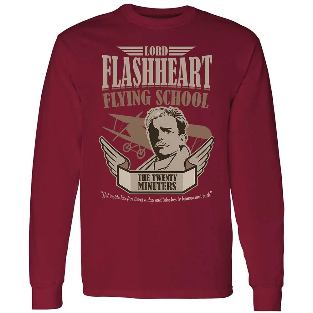 Long Sleeve T-Shirt - 5MQZJCTF - Cardinal Red - 7