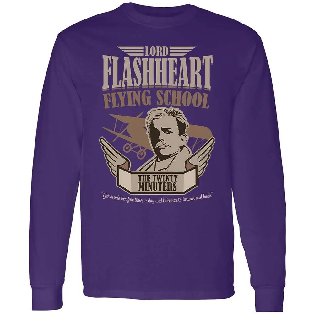 Long Sleeve T-Shirt - 5MQZJCTF - Purple - 12