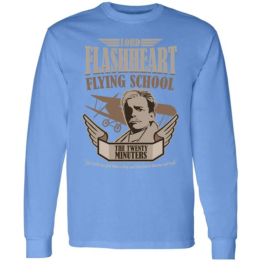 Long Sleeve T-Shirt - 5MQZJCTF - Carolina Blue - 15