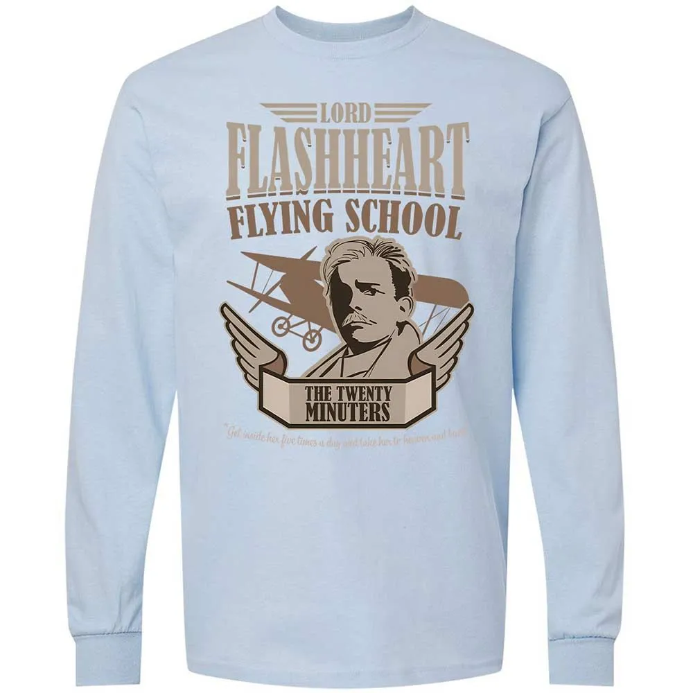 Long Sleeve T-Shirt - 5MQZJCTF - Light Blue - 18