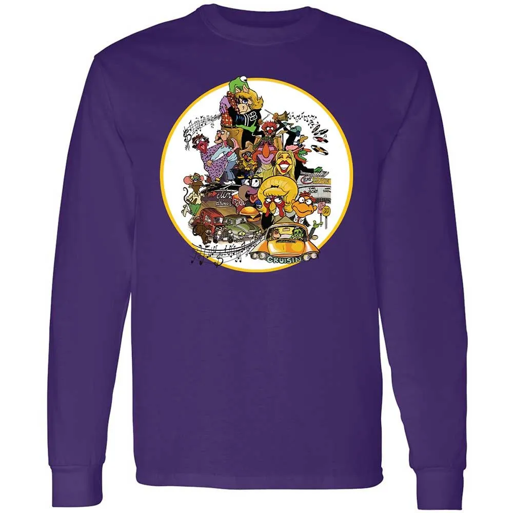 Muppet Graffiti - Purple - 9