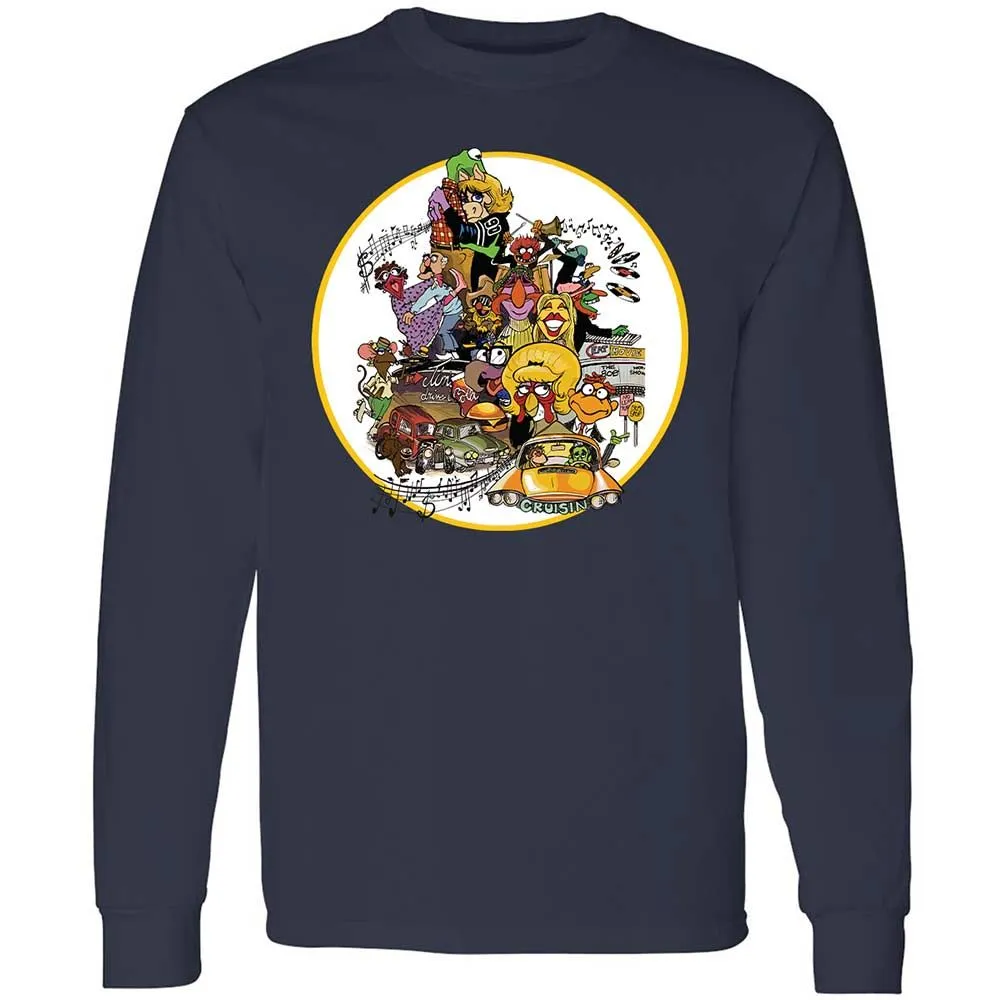 Muppet Graffiti - Navy - 13