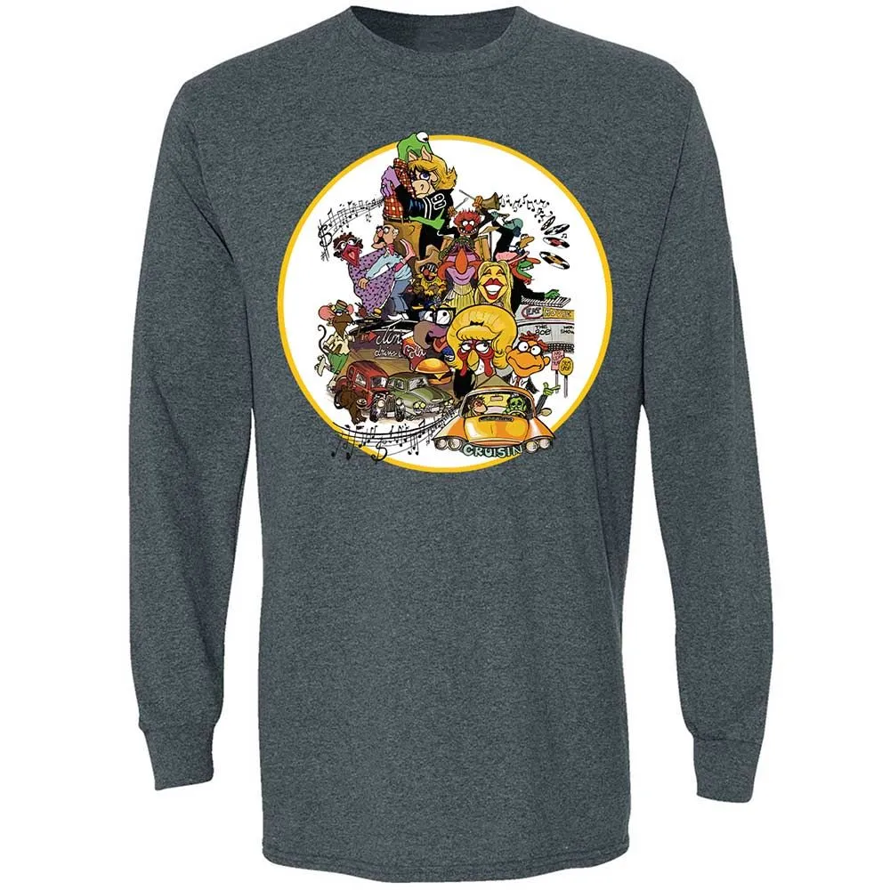 Muppet Graffiti - Dark Heather - 15