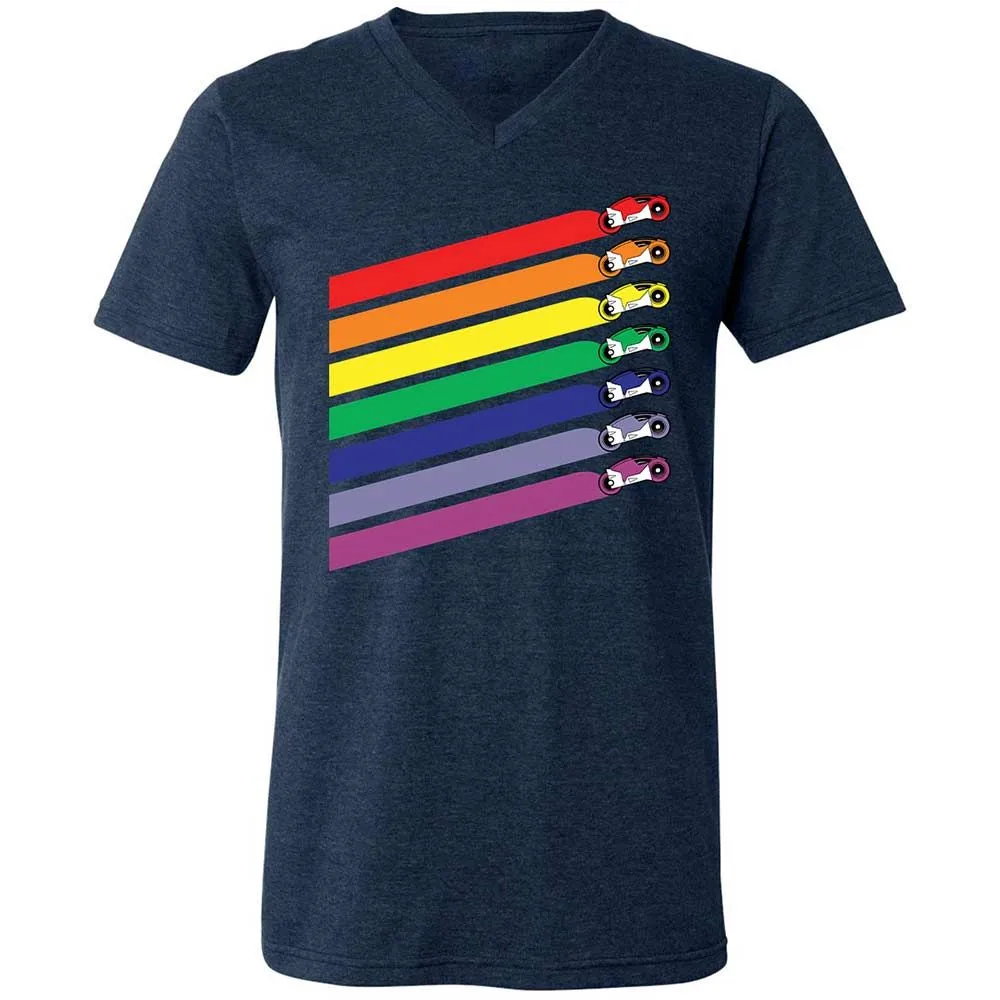 Race The Rainbow - Heather Navy - 3