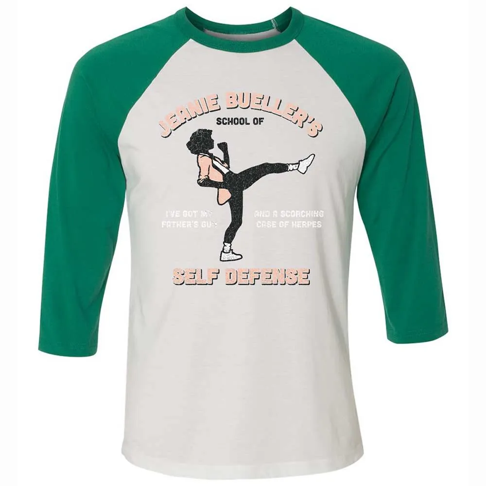 Unisex 3/4 Baseball Tee - 84ZSSEPN - White/Kelly - 6