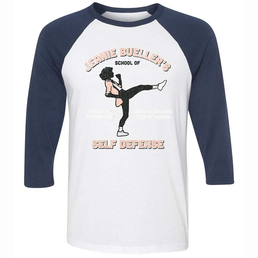 Unisex 3/4 Baseball Tee - 84ZSSEPN - White/Navy - 8