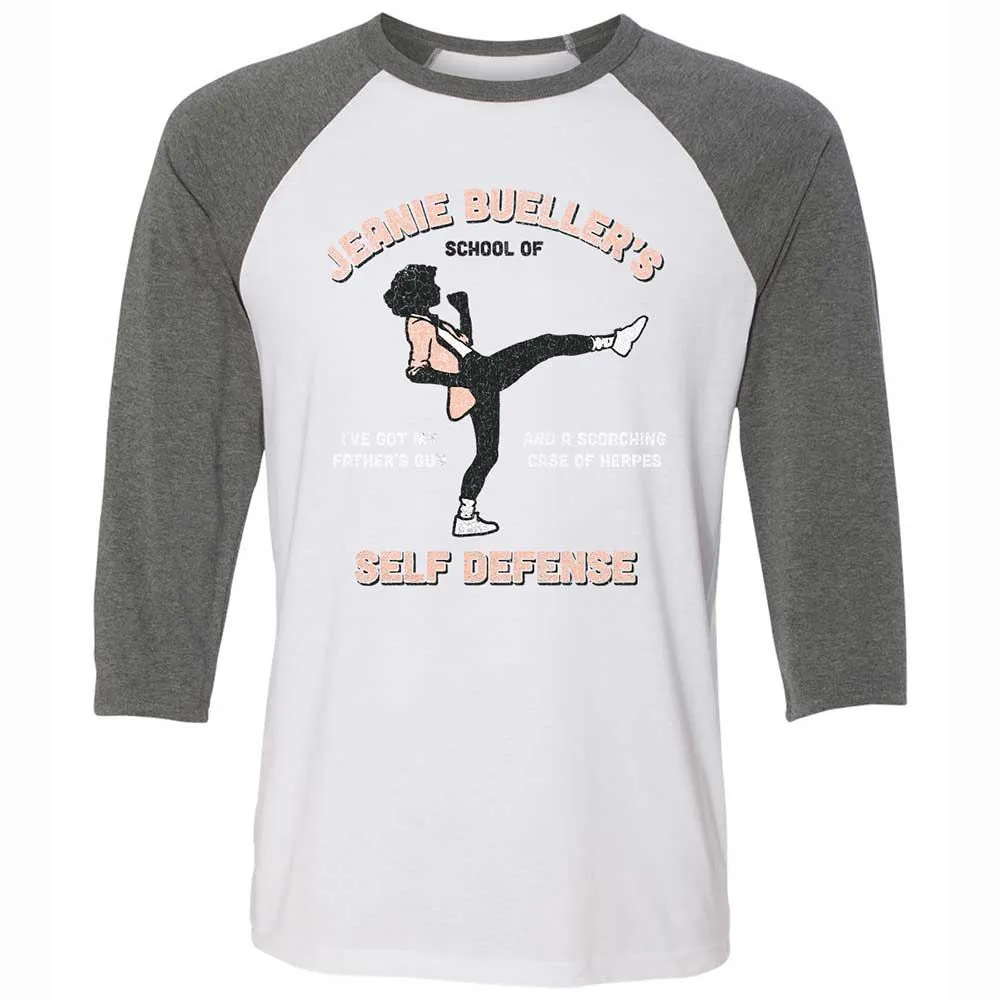 Unisex 3/4 Baseball Tee - 84ZSSEPN - White/Deep Heather - 11