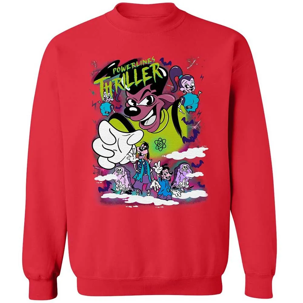Vintage Pop Cartoon Horror Mashup - Red - 10