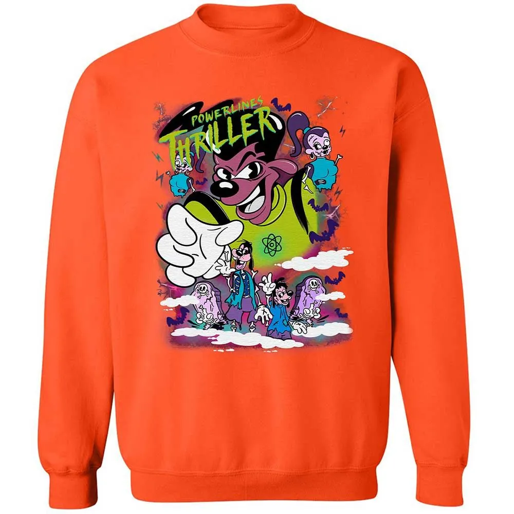 Vintage Pop Cartoon Horror Mashup - Orange - 12