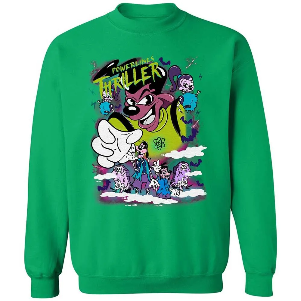 Vintage Pop Cartoon Horror Mashup - Irish Green - 13